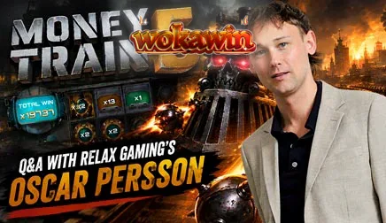 Tampilan visual dari seri permainan slot Money Train yang ikonik